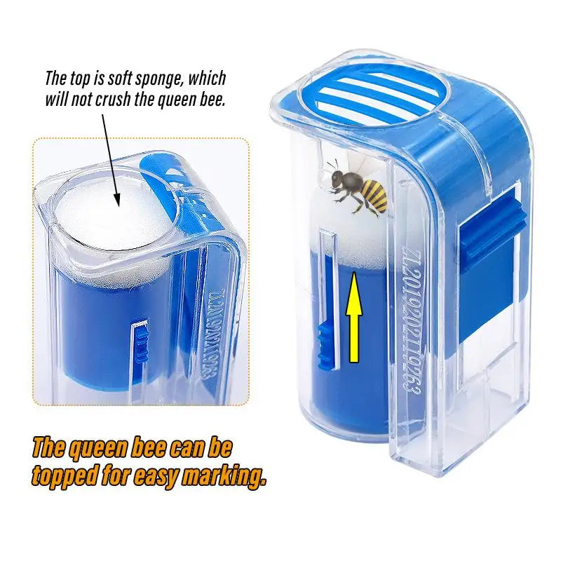 Queen Bee Marking Bottle Cage & Catcher Tool | Beekeeping