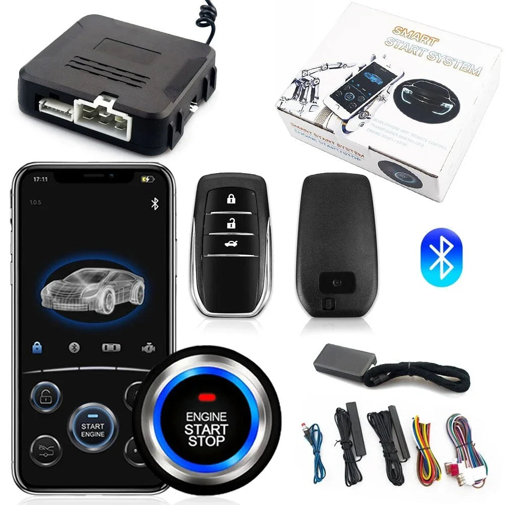 Car Remote Start Stop Bluetooth Mobile Phone APP Control Engine