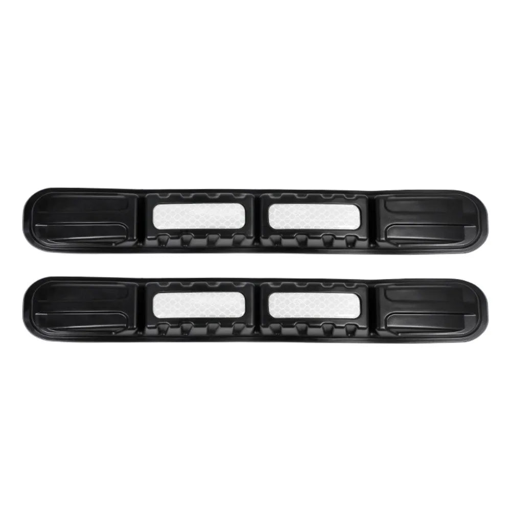 TPU Material Car Anti-collision Patch Self-adhesive Foldable Bumper Zpaxo White