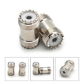 652F UHF RF Coaxial Coax Adapter SO239 Female Connector Low Loss Zpaxo CN