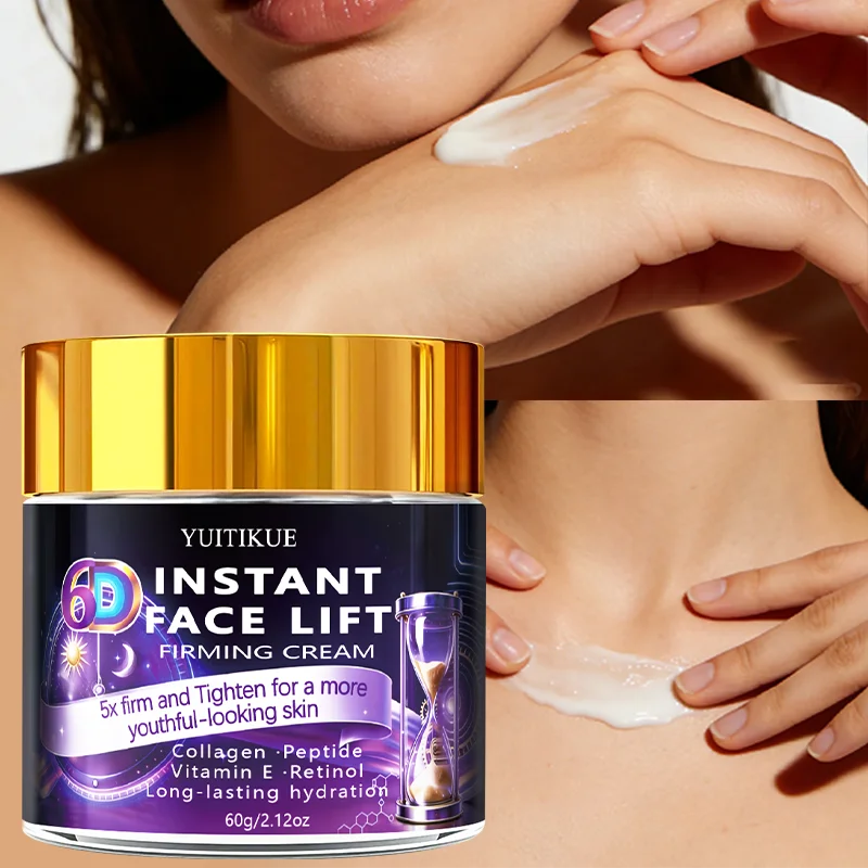 YUITIKUE 6D Instant Face Lift Firming Cream – Tighten & Smooth Face Firming Cream Zpaxo