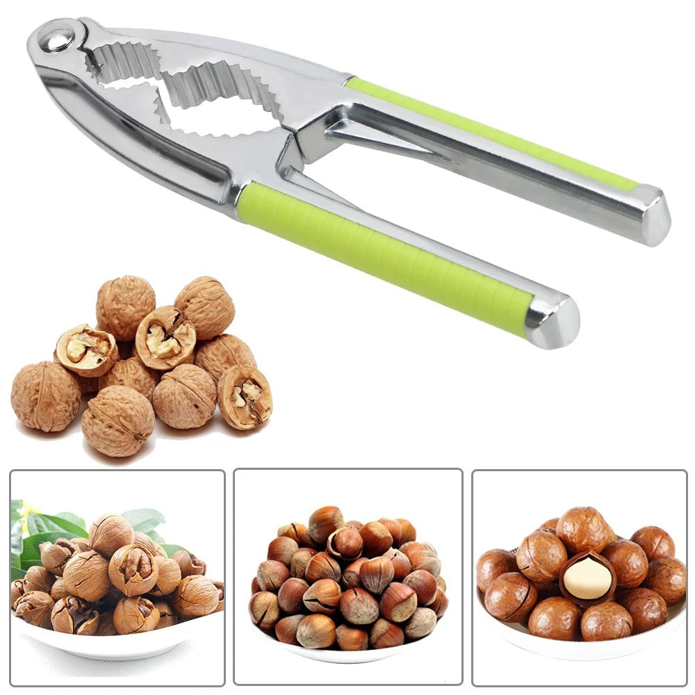 Stainless Steel Nut Cracker & Shell Opener – Multi-Function Tool Nut Cracker Tool Zpaxo