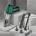 Car Vacuum Cleaner Strong Suction 95000Pa Portable Wireless Vacuum Cleaner Cleaning Machine Handheld Powerful Blower for Home Zpaxo GREEN Vacuum Cleaner