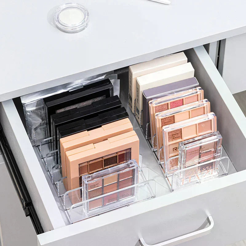 Makeup Organizer Desktop Multi-cell Display Box Blush Cosmetics Shelf Zpaxo