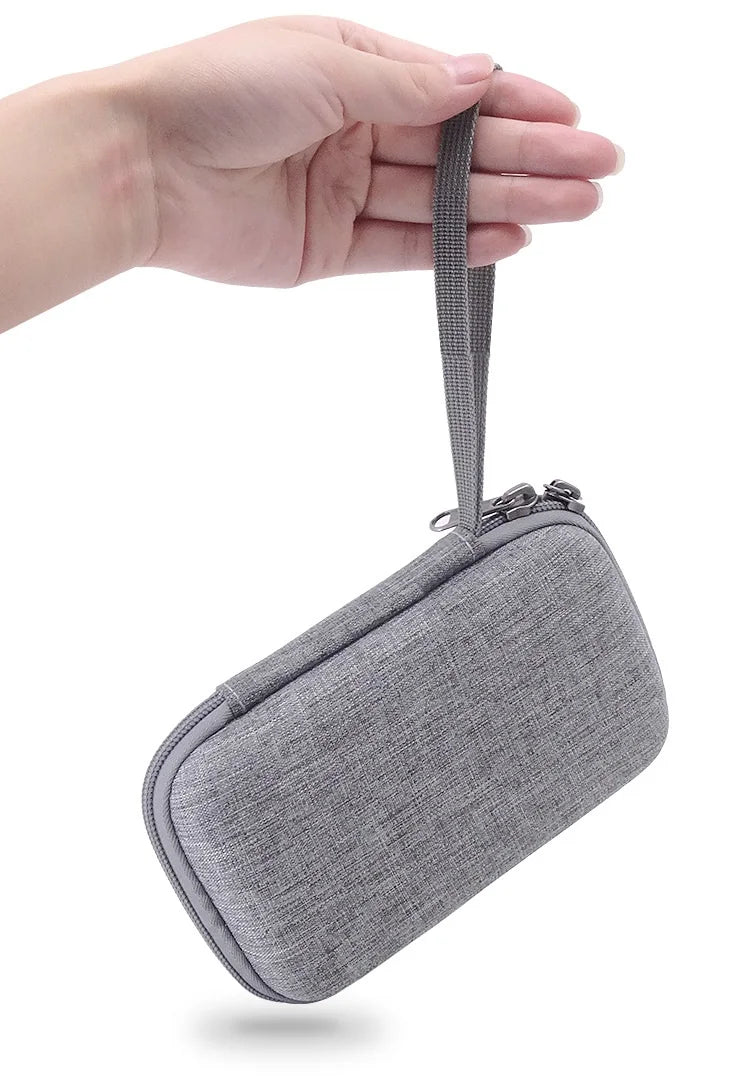 Handheld Game Console Portable Mini Player Storage Bag Charging Cable Zpaxo