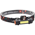 ESMARTER COB LED Rechargeable Headlamp – Stepless Dimming