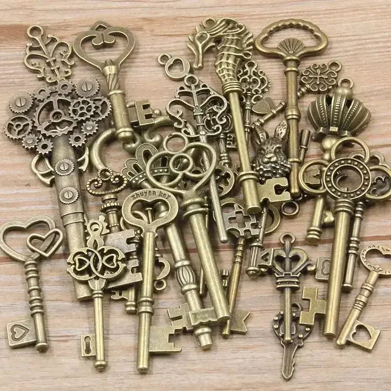 50g Mini Metal Charms Set – DIY Jewelry Making Pendants