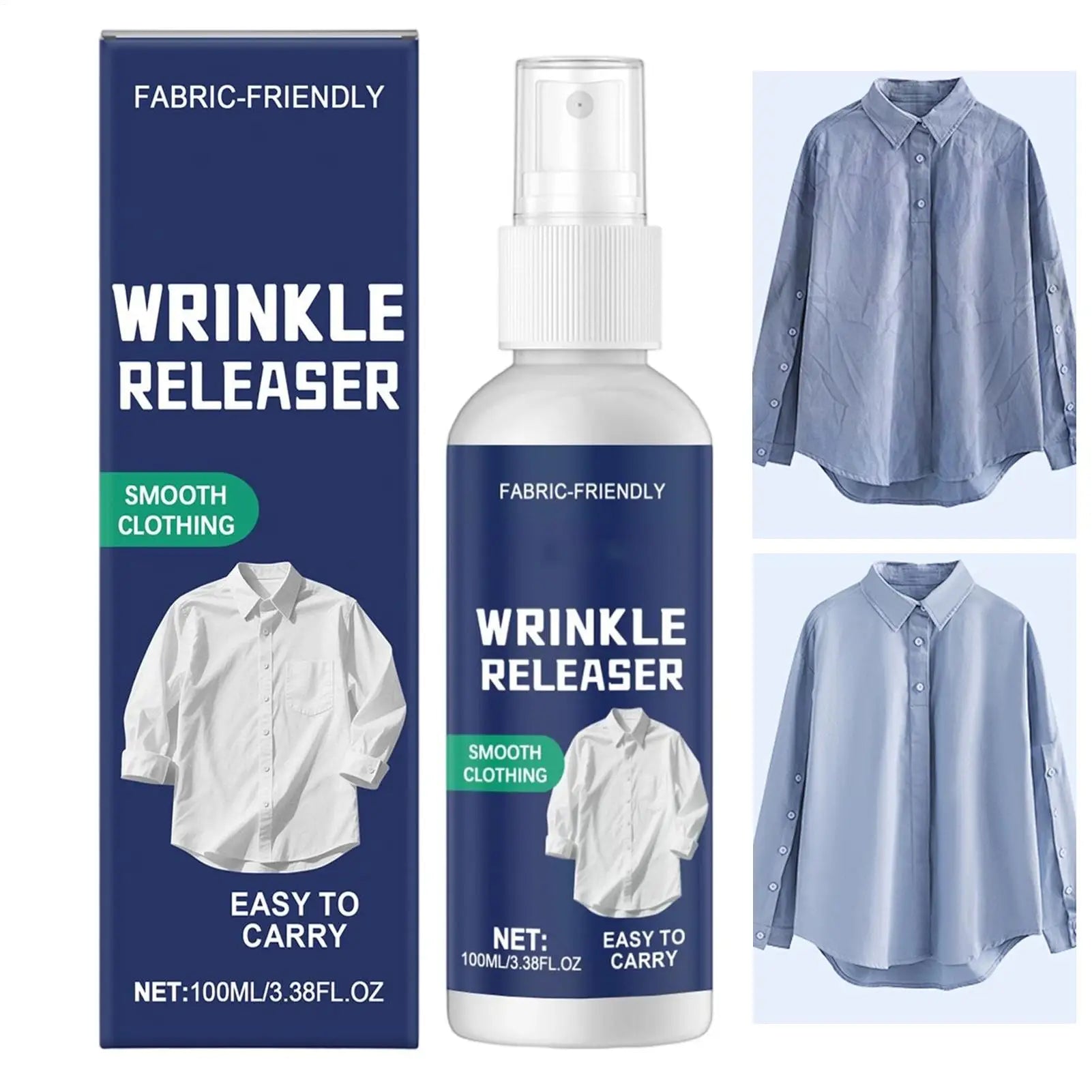 Ironing Spray Clothes Anti Static Wrinkle Remover Easy Iron Aid