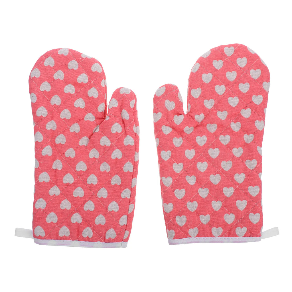 Thickened Cotton Oven Mitts Baking Gloves Microwave Kitchen Cooking