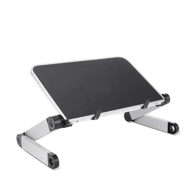 652F Folding Laptop Desk Aluminum Standing Riser Macbooks Pad Zpaxo