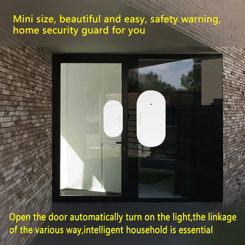 Zigbee Door Sensor Window Magnetic Sensor Security Burglar Door Sensor Alarm Smart Life Magnetic Door Sensor Alexa Google Home Zpaxo