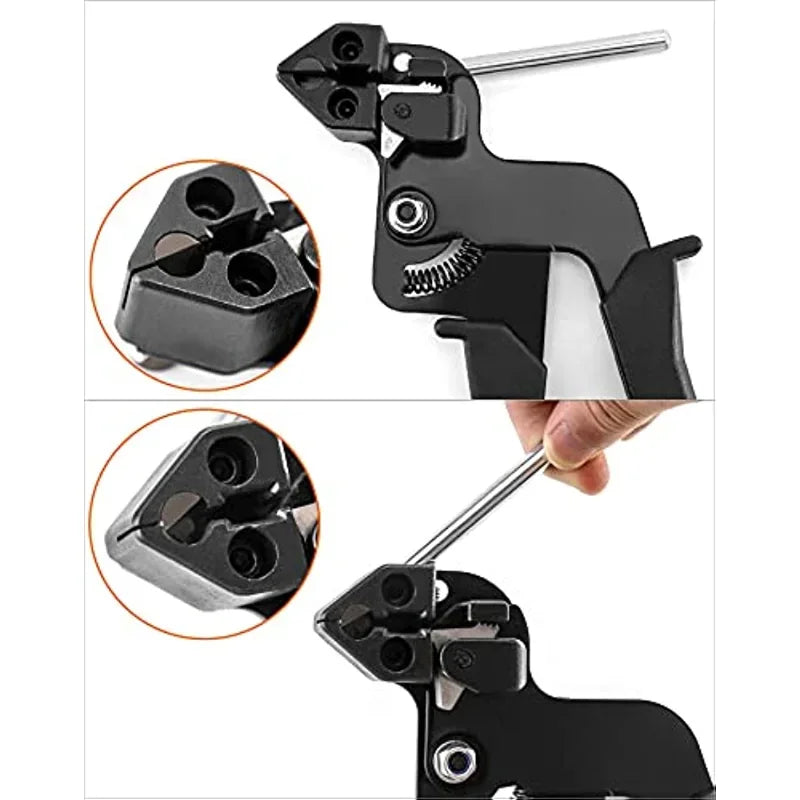 Stainless Steel Crimping Pliers Cable Tie Tools Assembly Tool