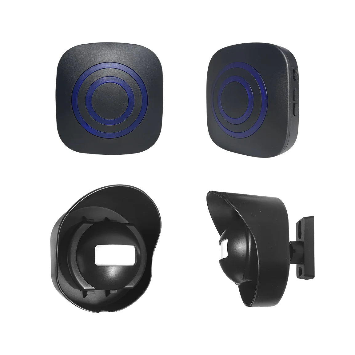 Long Range Wireless Driveway Alarm 328ft Waterproof Motion Sensor Detector Security Alert with 38 Chimes Doorbell Zpaxo