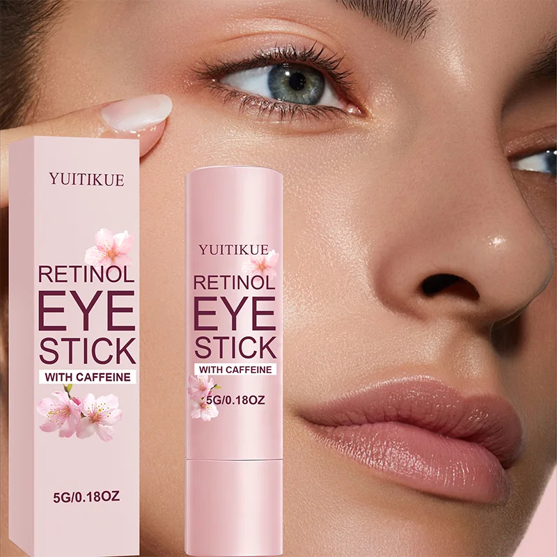 YUITIKUE Retinol Eye Stick with Caffeine – Anti-Aging, All Skin Types Eye Cream Stick Zpaxo