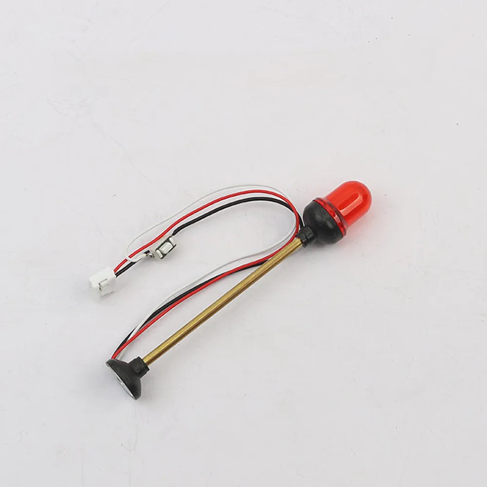 Henglong LED Flashing Warning Light Caution Lamp 3-18V 1 16 Version 6 Zpaxo Red Round