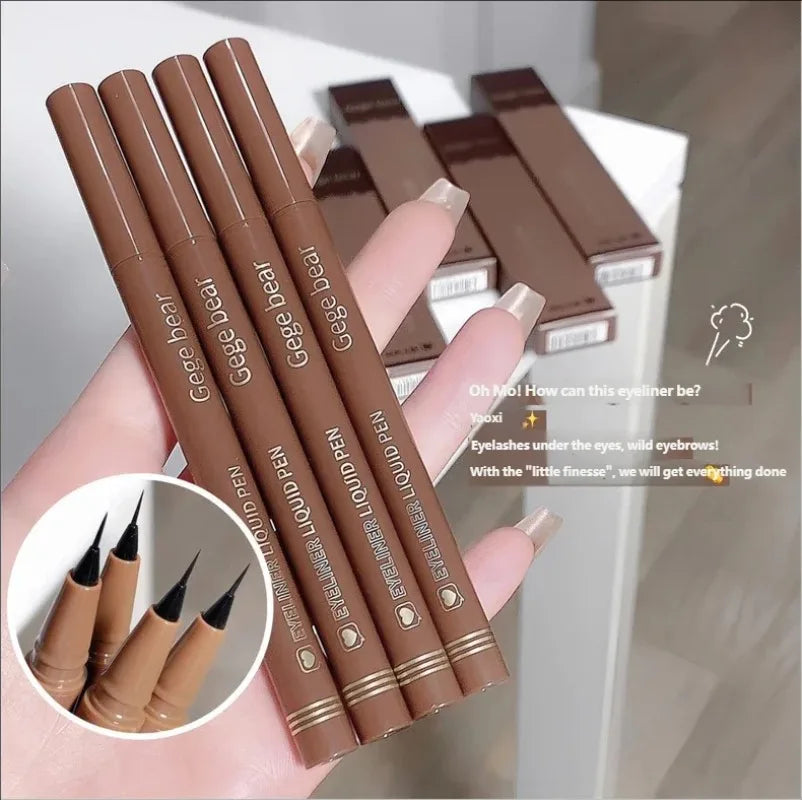 Waterproof Ultra-fine Liquid Eyeliner Quick-drying Long-lasting Matte
