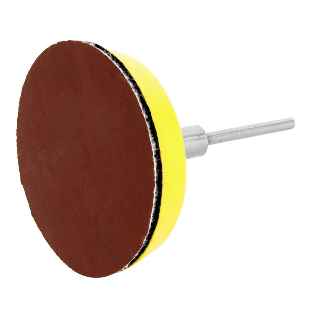 60pcs 2 In Polishing Pad Alumina Sanding 100-2000 Grit Drill Grinder Rotary Tools Accessories Sanding Paper Disc Pads Quick Chan Zpaxo