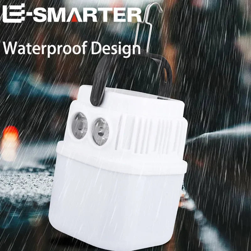 ESMARTER Solar & USB-C LED Camping Lantern – Portable Light