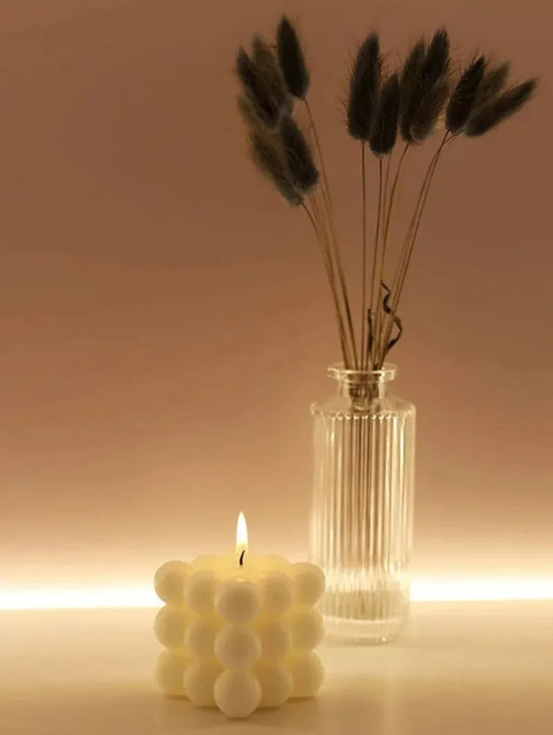 Creative Ball-shaped Soy Wax Magic Cube Aromatherapy Candle High-end