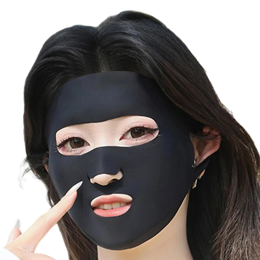 Full-Face UV Sun Protection Mask – Breathable Ice Silk UV Sun Face Mask Zpaxo