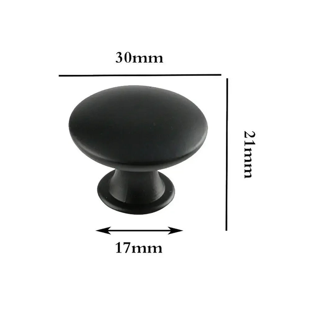 Nordic Square Cabinet Knobs – Black, Gold & Silver Drawer Pulls