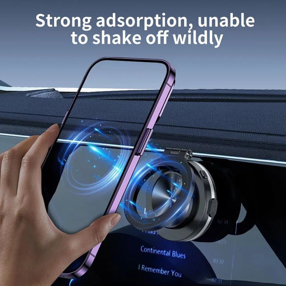 Universal Magnetic Car Phone Holder 360 Rotation Stand Suction Cup