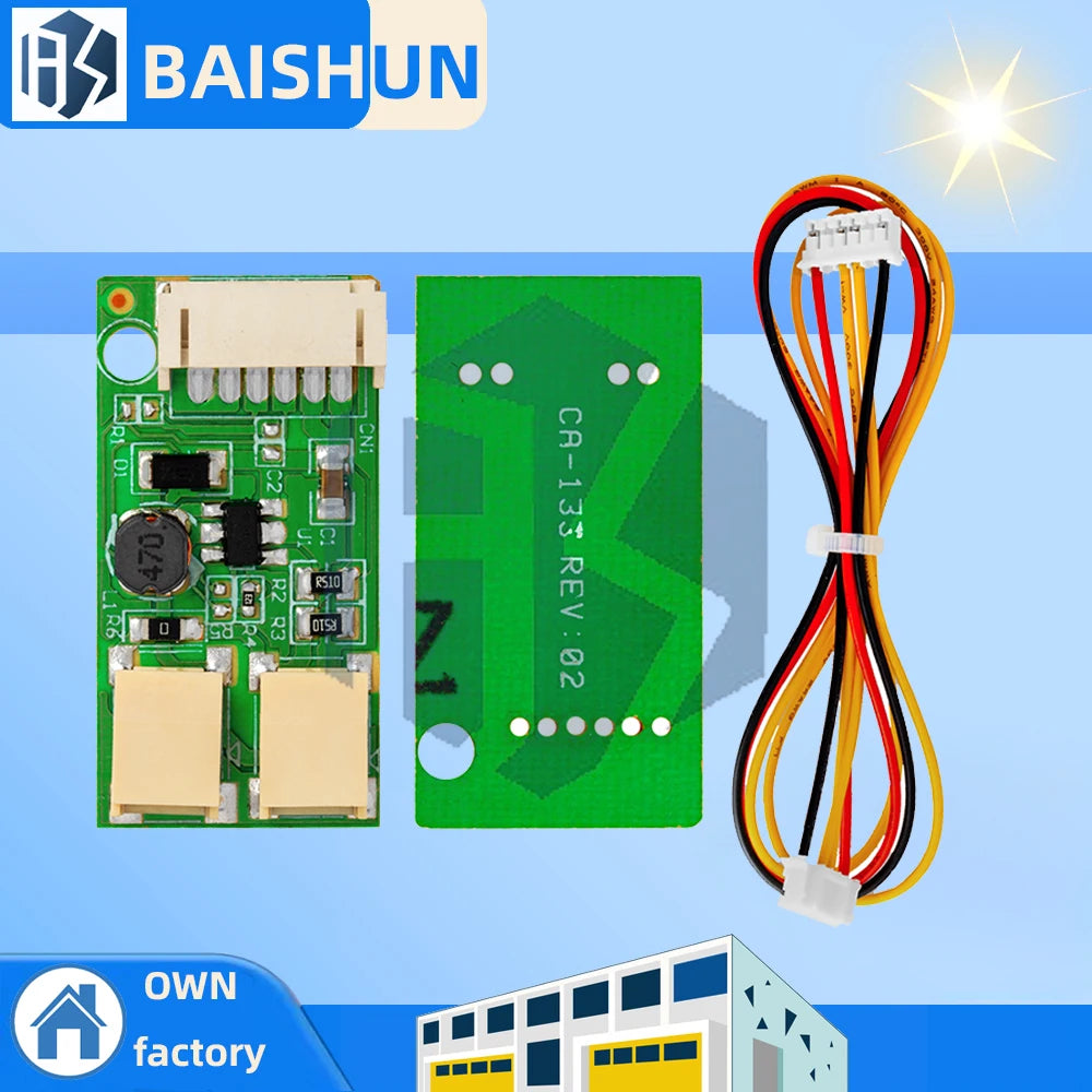 Dual Lamp LED Buck Driver Board CA-133 Dual Port LED Constant Current Board 9.6V Output Constant Current Source Wiring Zpaxo