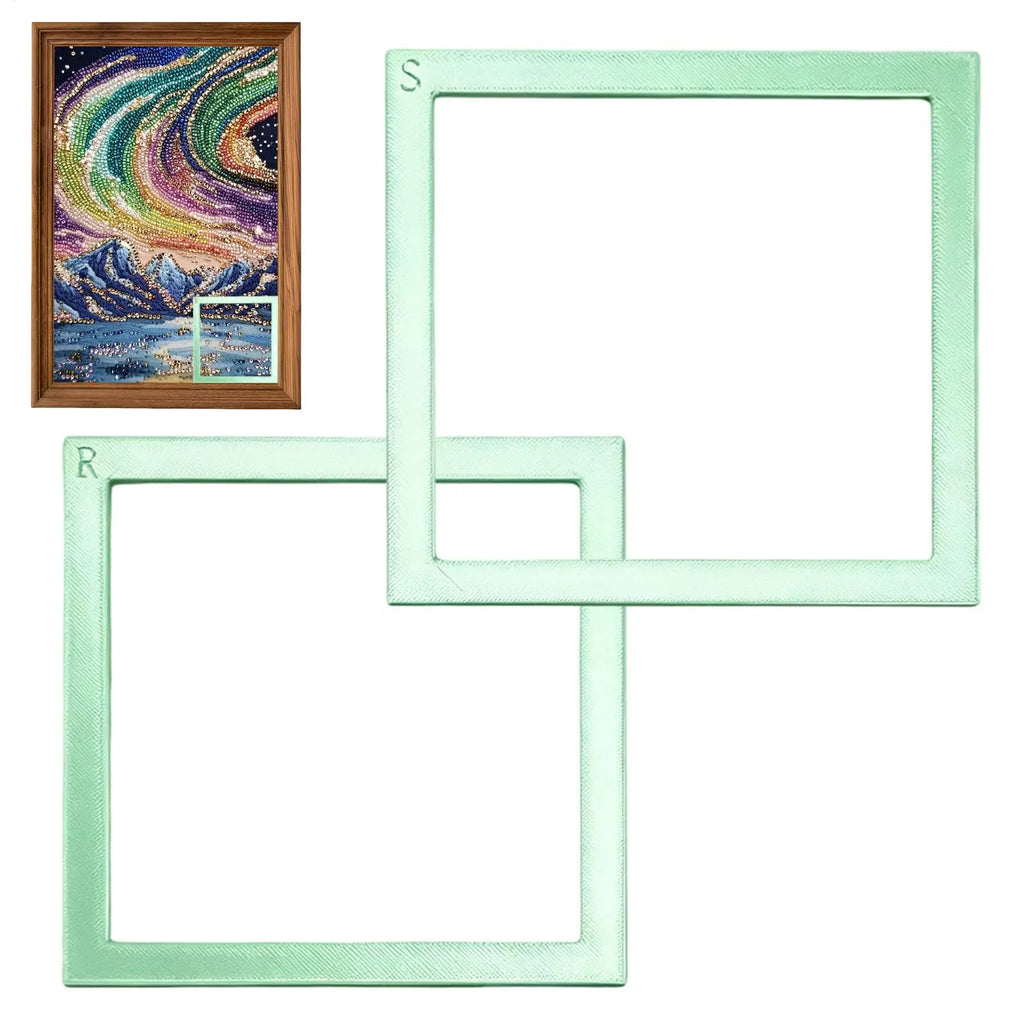 Diamonds Painting Alignment Tool Positioning Frame Gem Art