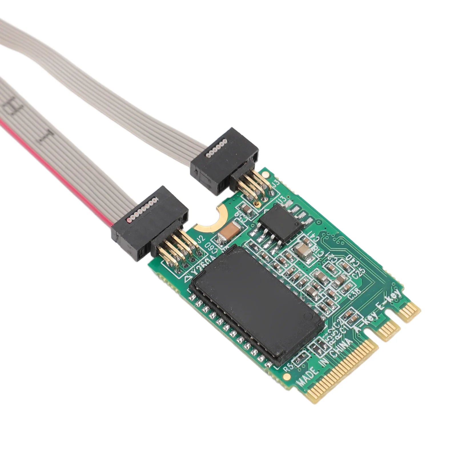 M.2 A+E Network Card Bent Pin Gigabit Ethernet Single Port RJ45 Server Network Card with I210AT Chip Zpaxo