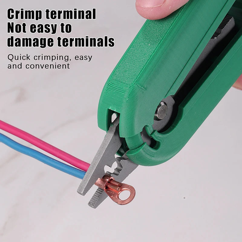 Multifunction Electrician Pliers Wire Stripper Mini Cutter Cable Zpaxo