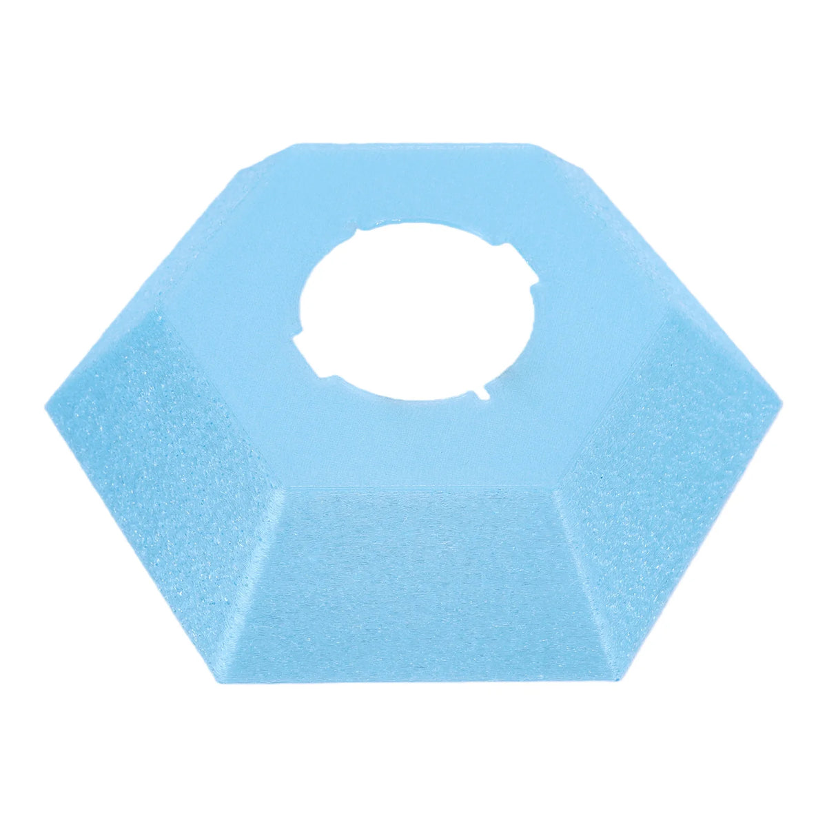 GZ Soft Light Shade Reusable Outdoor Retro Camp Lampshade Atmosphere Zpaxo Aqua Blue hexagonal