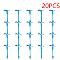 1-50pcs Flexible Portable Mini Fan for Power Bank Notebook Computer Summer Travel Cooling Cooler Mobile Phone USB Gadgets Fans Zpaxo Blue 20PCS