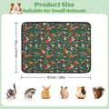 Washable Guinea Pig Cage Liner Soft Bedding Mat Small Animal Reusable