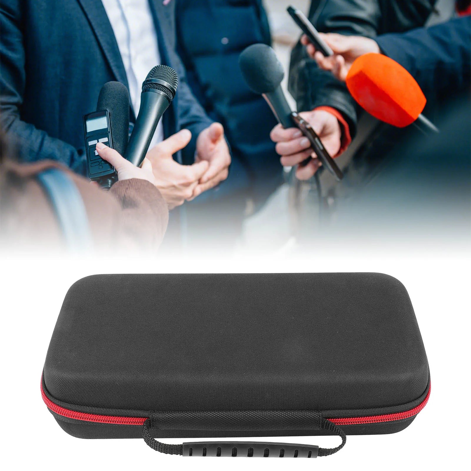 Microphone Storage Bag Box Shockproof Drop Proof EVA Wireless Case