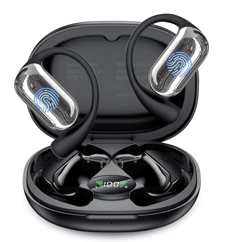UYUXO AI Language Translation Earbuds Real Time OWS Headphones