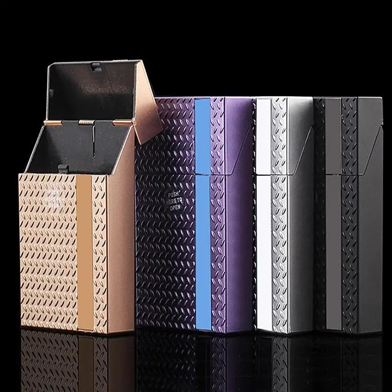 Cigarettes Case Holder Cigarettes Carrying Box For 20-piece Slim Cigars Small Cigarettes Container Cigarettes Protective Case Zpaxo