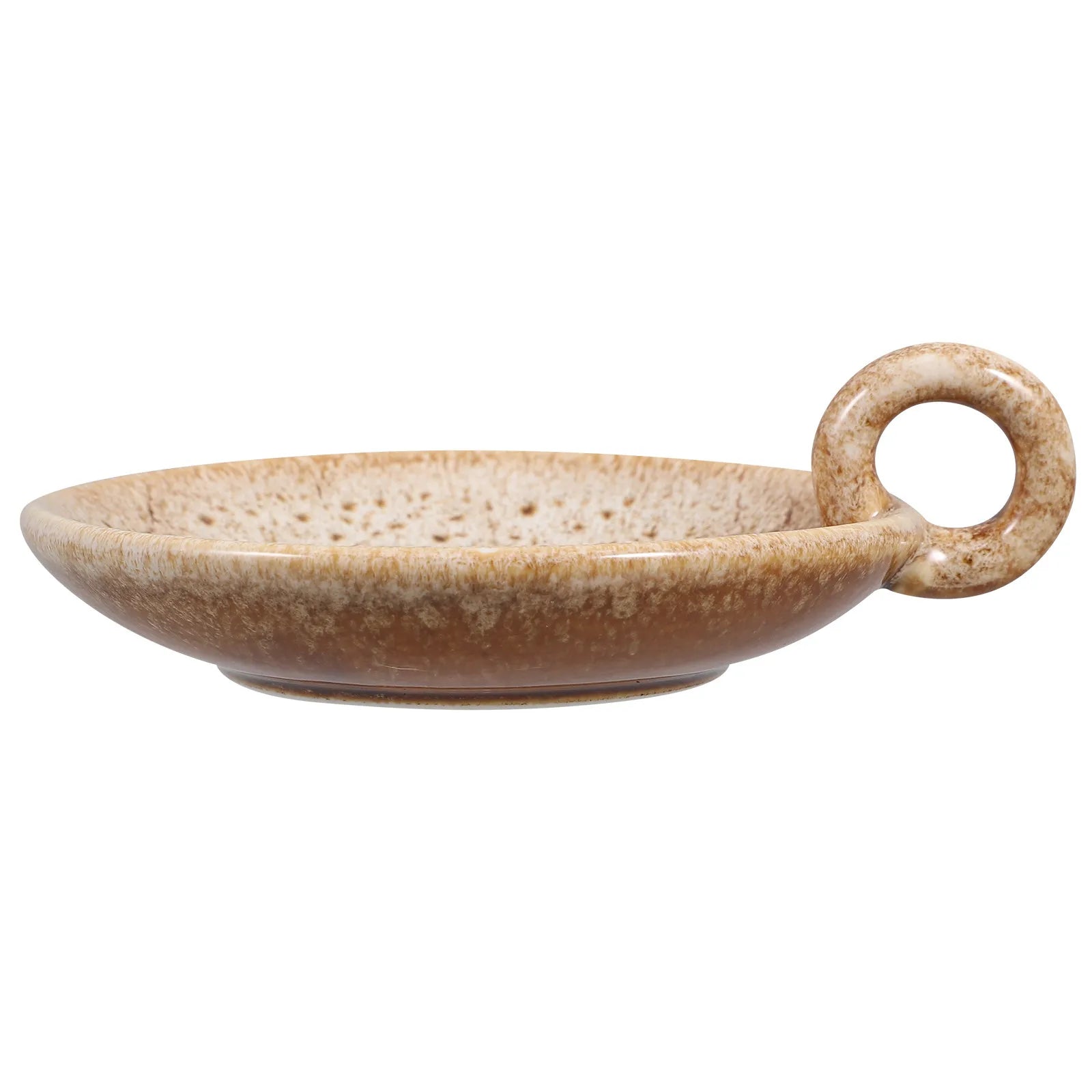 Ceramic Plate Round Shape Simple Decorative Stand Aroma Holder