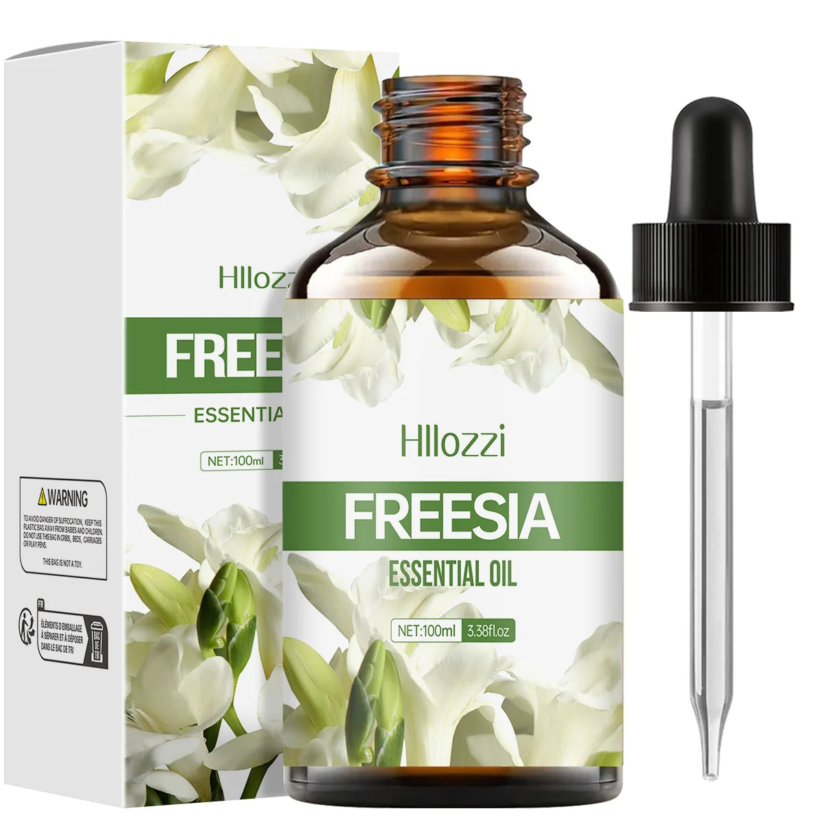 Freesia essential oil plant essential oil aromatherapy oil pure essential oil aromatherapy humidifier soap multifunctional essen Zpaxo 100ML FREESIA Other
