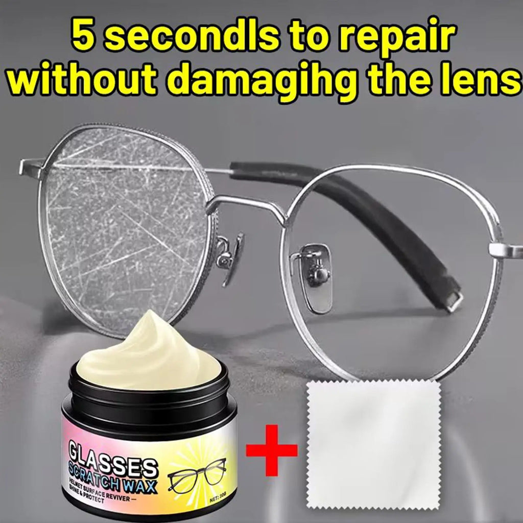 Eyeglass Scratch Remover Lens Repair Restoration Cleaning Metal Frame