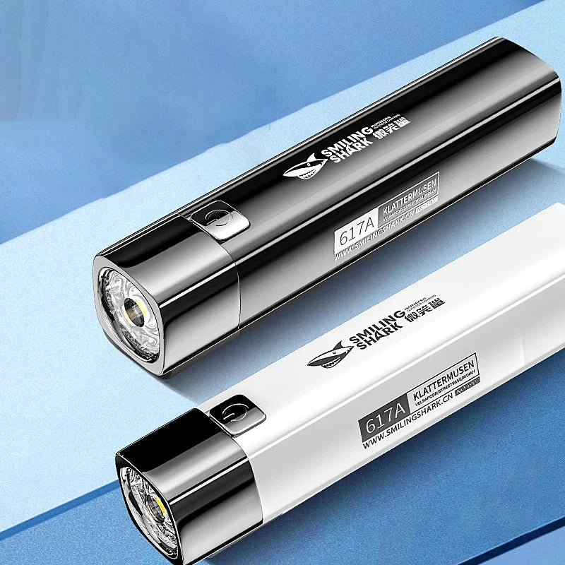 Super Bright LED Flashlight USB Rechargeable 18650 Battery Led Torch for Night Riding Camping Hunting & Indoor Flash light Zpaxo
