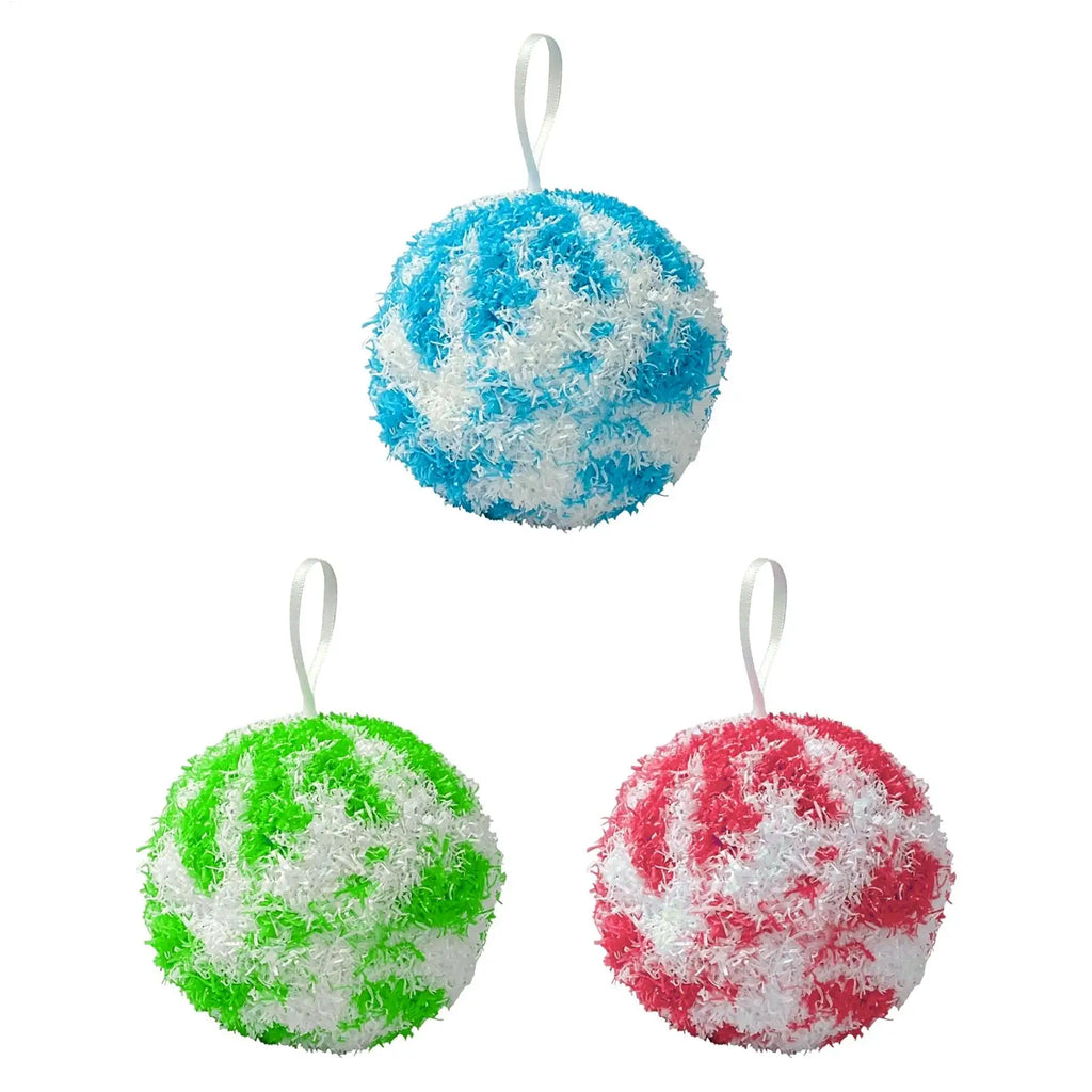 1PC Nano Cleaning Ball for Quick Cleaning Kitchen Stains Colorful Stripes Balls with Hanging Rope Household Cleaning Tools Zpaxo