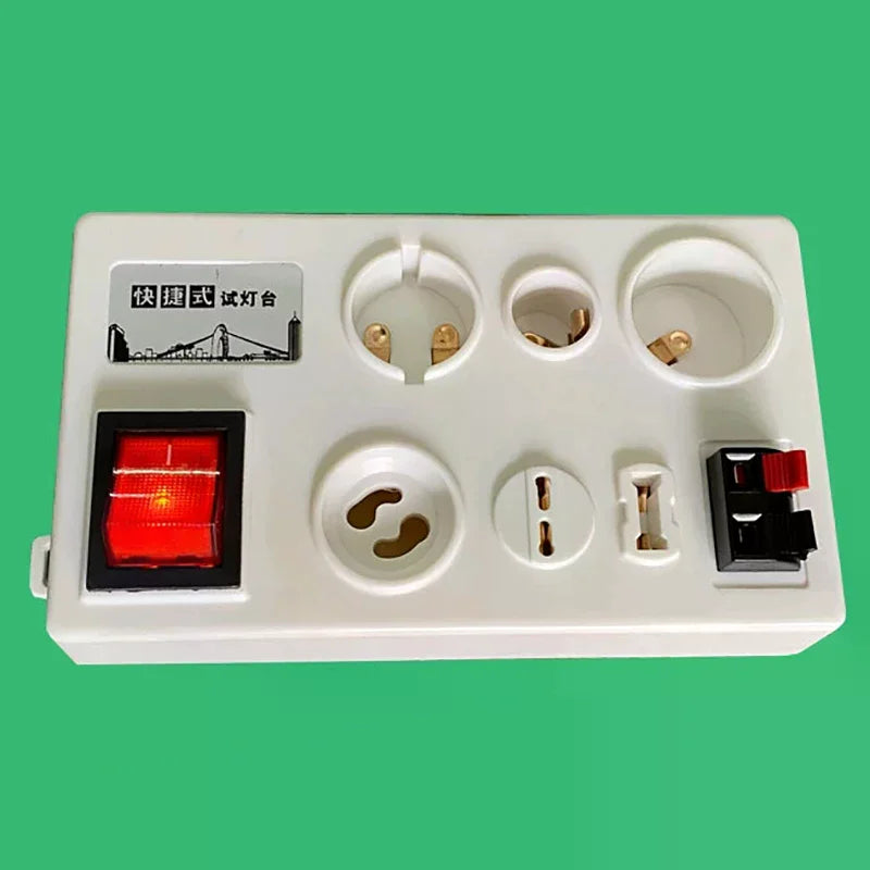 Led Tester E27 B22 E14 GU10 G4-G9 Light Bulb Multi-purpose Electric Zpaxo