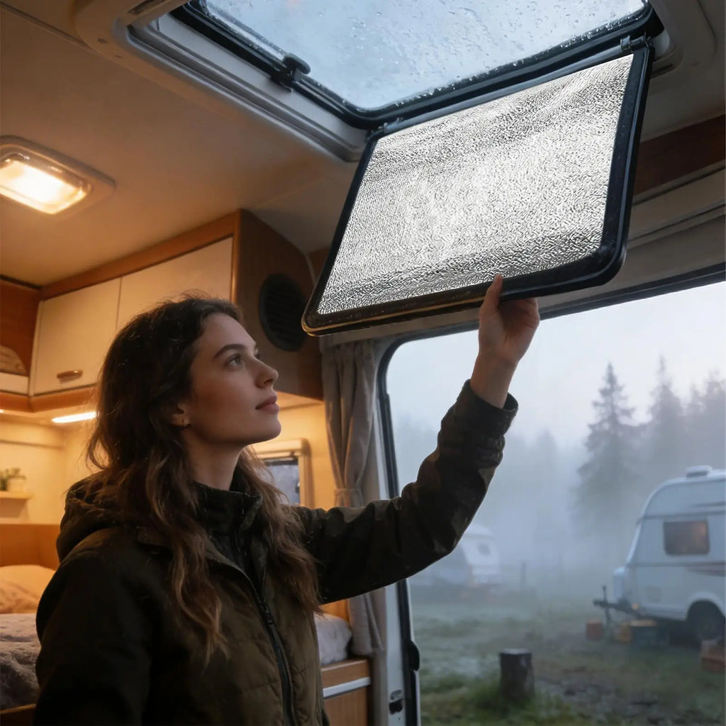 RV Sunshade Magnetic Reflective Cover Car Window Screens UV