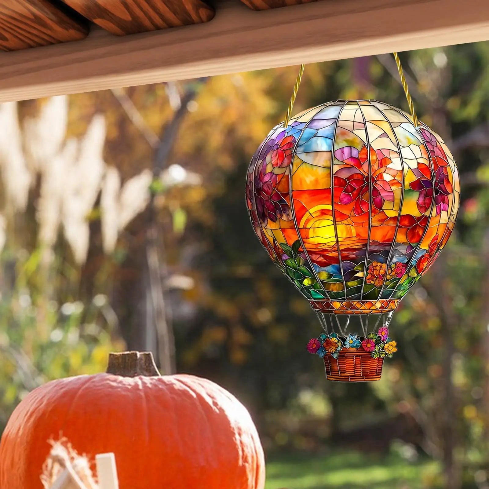 Hot Air Balloon Acrylic Sun Catcher – Window & Wall Decor Acrylic Sun Catcher Zpaxo