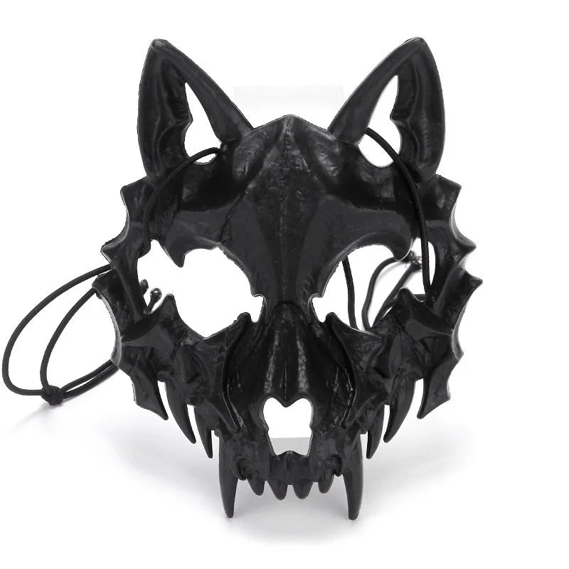 White Wolf Mask Party Accessories Gifts Her Him Holiday Decorations