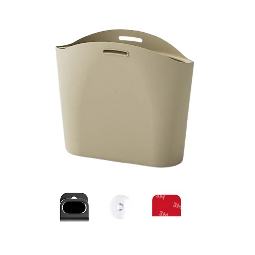 Portable Silicone Car Trash Can Vehicle Storage Garbage Collection Zpaxo