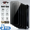 1- Privacy Screen Protector IPhone11 12 Mini 13 Promax 15 Anti-spy