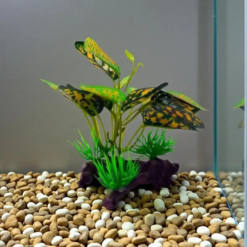 Artificial Underwater Plant Aquariums Fish Tanks Seaweed Decoration Water Grass Viewing Decorations for Home Zpaxo