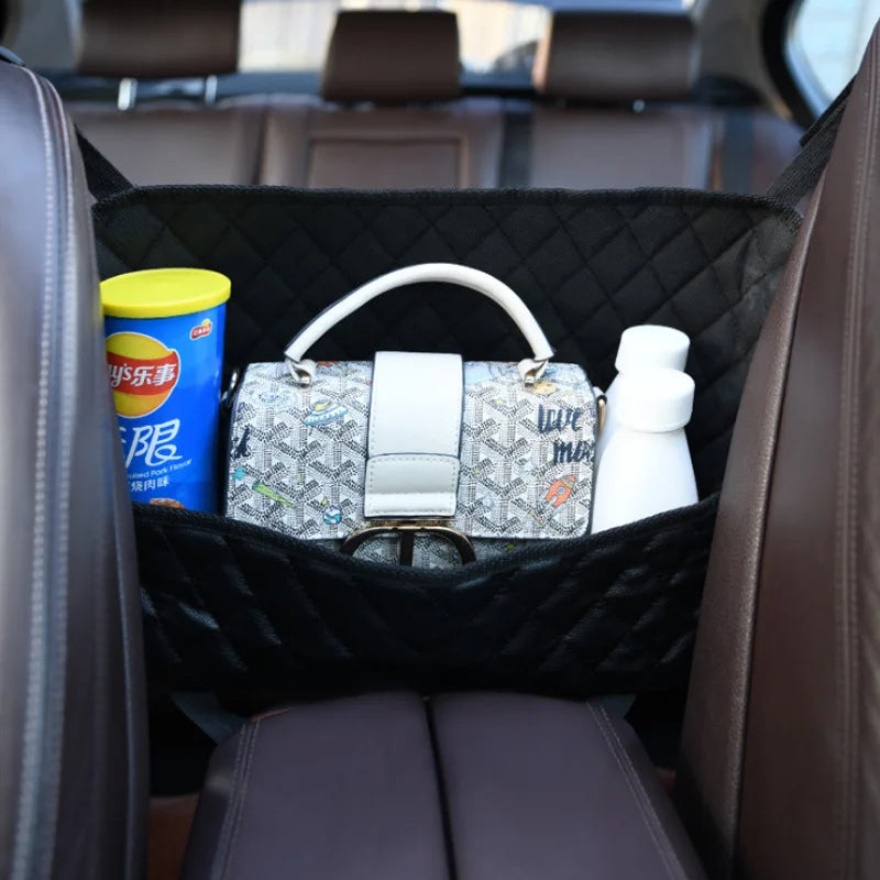 Car Seat Storage Bag Handbag Holder Box Middle Organnizatio