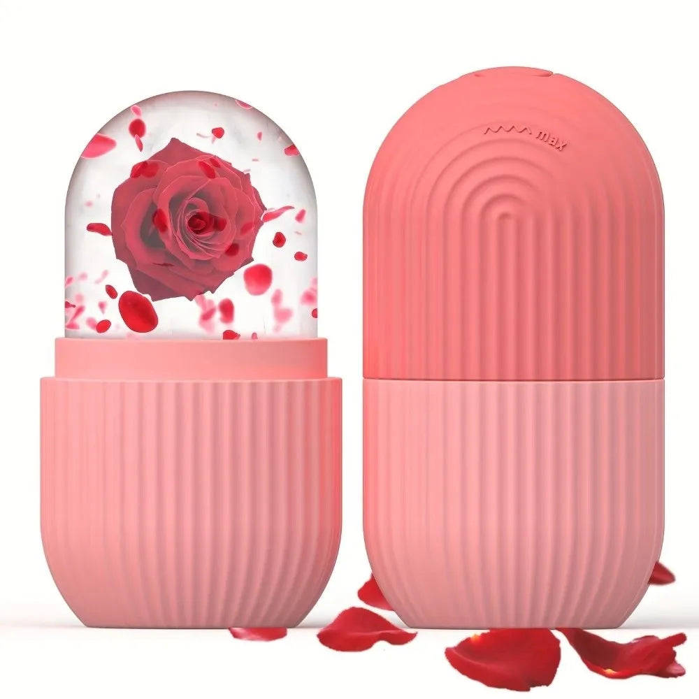 Gifts Silicone Facial Ice Cube Mold De-puffing DIY Roller Beauty Zpaxo